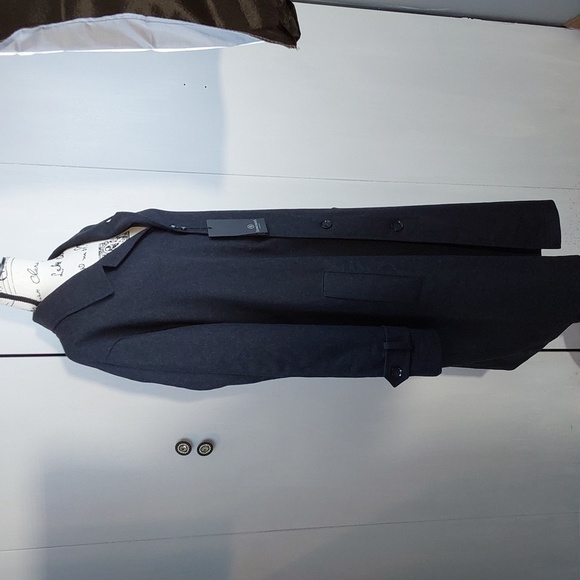 Schneiders- Mens Jimmie Rainloden Charcoal Dress Coat Austria Wool Sz.L (44-46) - Picture 3 of 16